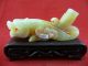 Chinese Classical Hand Carved Old Jade Beast Statue /516 Other photo 3