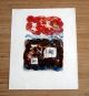 Ooak Midcentury Modern Pafa Nyc Artist Monoprint Mildred S.  Goldman Art Mid-Century Modernism photo 2