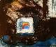Ooak Midcentury Modern Pafa Nyc Artist Monoprint Mildred S.  Goldman Art Mid-Century Modernism photo 4