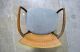 Bert England Vtg Mid Century Modern Cane Brass Lounge Side Desk Chair Johnson Mid-Century Modernism photo 6