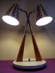 Rare Vtg 1950s Majestic Mcm Atomic Gilbert Thurston Lightolier Table Desk Lamp Mid-Century Modernism photo 2