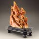 Hand - Carved Chinese Shoushan Stone Statue - Horse Nr Horses photo 3
