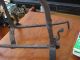 Large Antique Andirons Hearth Ware photo 1
