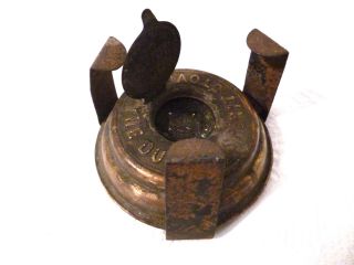 A 1920/30 Duplex Spirit Stove In Brass And Tin photo