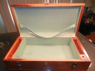 Vintage Pilliod Wooden Art Box/jewelry Box photo
