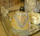Victorian Hand Painted Enamel Perfume Atomizer Bottle - Bohemian,  Czech,  Milk Glass Perfume Bottles photo 3