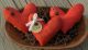 3 Assorted Primitive Love Valentine Be Mine Heart Ornies Ornaments Bowl Fillers Primitives photo 2