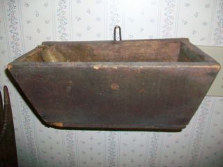 Outstanding Early Southern Farmhouse Wall Candle Box photo
