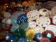 110 Buttons Lots Vintage Rhinestone New Glass Antique Czech Wedding Victorian Buttons photo 3