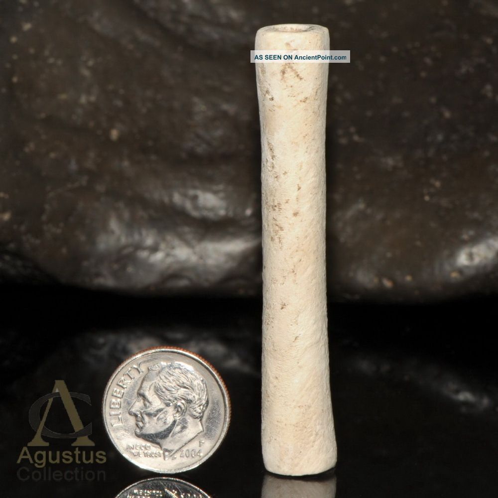 ban Neolithic Shell Ancient  G Rare Tube beda 8. Chiang Bead Ban Clam tubeless  52