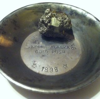 Extremely Rare - Little Creek Mining Pan From Nome Alaska Gold Rush 1898 photo