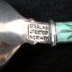 Vintage Norway Sterling J Tostrup Snowflake Enameled Demitasse Spoons (2) Scandinavia photo 2