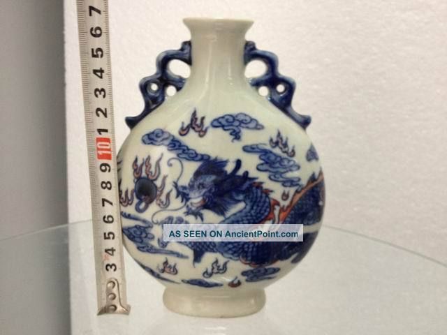Porcelain Vase No15 Blue And White Ceramic Hardpaste Antique Chinese Exquisite Vases photo