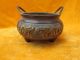 Dragon Carves Incense Burner Vessel Chinese Bronze Exquisite Pots photo 5