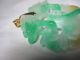 Rare Chinese Antique Heavily Carved Fine Jade Jadeite Hinged Pendant Dragons Necklaces & Pendants photo 10