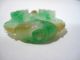 Rare Chinese Antique Heavily Carved Fine Jade Jadeite Hinged Pendant Dragons Necklaces & Pendants photo 8