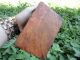 Antique Vintage Hand Carved Wood Jewelry Box Unique Carving Art 19th Century Boxes photo 5