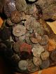 60 Ancient Roman Coins,  Ae3 & Ae4,  Bronze/copper,  Sell As Found - Uncleaned. Roman photo 1