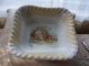 Lovely Vintage Large Square Courting Scene & Sheep Bowl Bowls photo 1