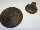 Antique Old Decorative Metal Iron Scale Measuring Weight Platform Part Scales photo 2