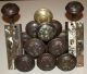 Antique Ornate Victorian Door Knobs: 8 Matching Sets,  4 Interior Locks,  Latches Door Knobs & Handles photo 10