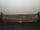 Antique 19th C.  Brass Footed French Victorian Fireplace Fender W/lion ' S Paw Feet Fireplaces & Mantels photo 9