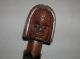 Unusual Antique African Tribal Carved Wood Figure / Top Of Staff - Ethnic Other photo 1