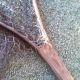 Rare Early Fishing Net Wood Handle Large 3 ' Fantastic Patina Craftsmanship Primitives photo 3