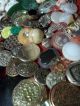 114 Buttons Lots Vintage Rhinestone New Glass Antique Czech Bakelite Victorian Buttons photo 1