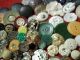 114 Buttons Lots Vintage Rhinestone New Glass Antique Czech Bakelite Victorian Buttons photo 4