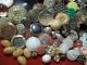 114 Buttons Lots Vintage Rhinestone New Glass Antique Czech Bakelite Victorian Buttons photo 6