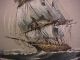 Vintage Signed Oil Painting Of Clipper Ship By Rodgers Other photo 2