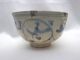 Old Blue White Pottery Tea Bowl - Japanese Tea Ceremony　bowl In Antique 179 Bowls photo 1
