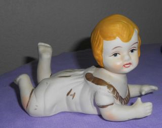 Vintage Piano Baby 4  X 6  Doll Figurine photo