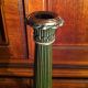 French Restoration Ormolu Gilt Patinated Bronze Candelabra Pair C.  1830 Empire Metalware photo 10