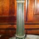 French Restoration Ormolu Gilt Patinated Bronze Candelabra Pair C.  1830 Empire Metalware photo 3