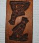 Antique Dutch Carved Cookie Mold Springerle Double Side Other photo 1