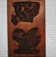 Antique Dutch Carved Cookie Mold Springerle Double Side Other photo 2