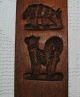 Antique Dutch Carved Cookie Mold Springerle Double Side Other photo 5