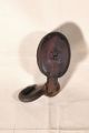 Working Antique Block And Tackle Pulley - Old Farm Or Maritime Tool Primitives photo 2
