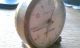 Rare Alarm Clock Semper Idem Merle Norman Brass Travel Glow N Dark Germany Clocks photo 2