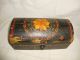 1889s Vintage Old Rare Painted Roman Jewellery Box Boxes photo 1