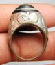 Matncat84 A Nomadic / Bedouin Silver Ring Old Decoration H74 Near Eastern photo 2