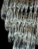 Antique Wedding Cake Flush Mounted Crystal Chandelier Gold Bronze Finish Light Chandeliers, Fixtures, Sconces photo 2