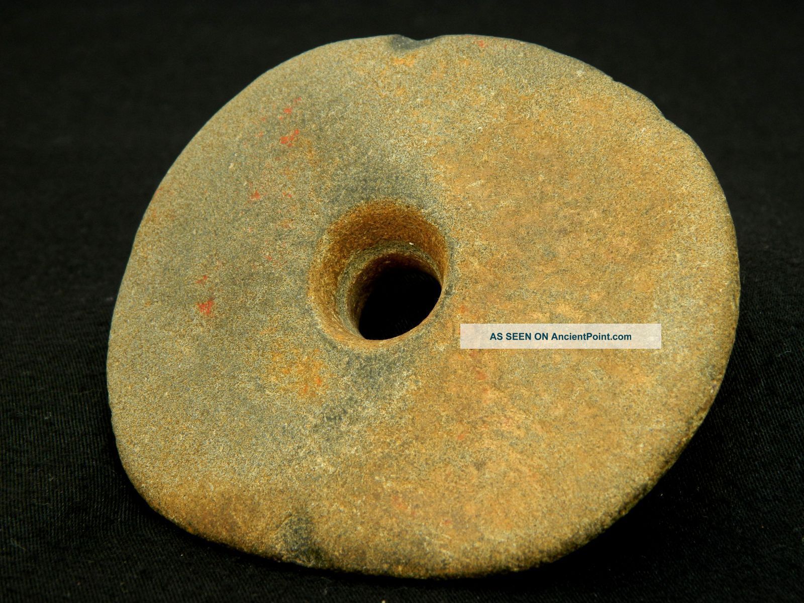 Neolithic Granite Annular Disc - 6500 To 2000 Before Present - Sahara Neolithic & Paleolithic photo