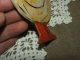 Pre1940 Primitive Antique Plywood Hand - Painted Toy Hen Primitives photo 2
