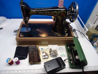 Singer 66 Redeye Heavy Duty Industrial Strength - Vintage - For Leather & Much More photo