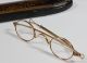 14k Gold Antique Eyeglasses W/ Case - 19th Century Optical photo 3