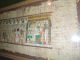 Huge Framed Antique Hand Painted Egyptian Papyrus.  37x18.  Isis Osiris Anubis Etc Egyptian photo 5