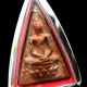 Red Phra Somdej Jidlada Buddha On Lotus Base Thai Wealth Buddha Amulet Amulets photo 1